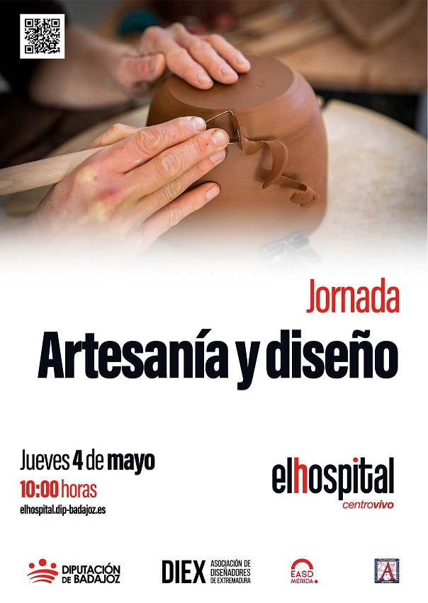 La Diputación de Badajoz organiza en El Hospital-Centro Vivo una jornada de artesanía y diseño