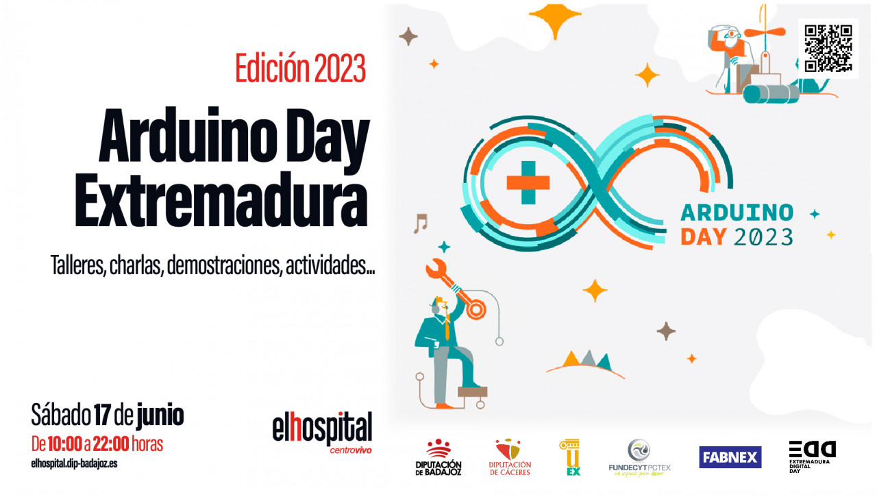 El Hospital Centro Vivo acogerá este sábado el evento ‘Arduino Day Extremadura 2023’